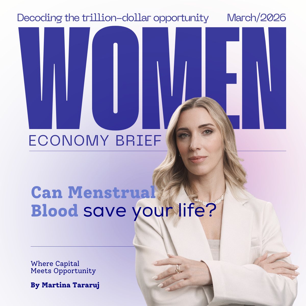 Women's Economy Brief, March 2026 issue cover