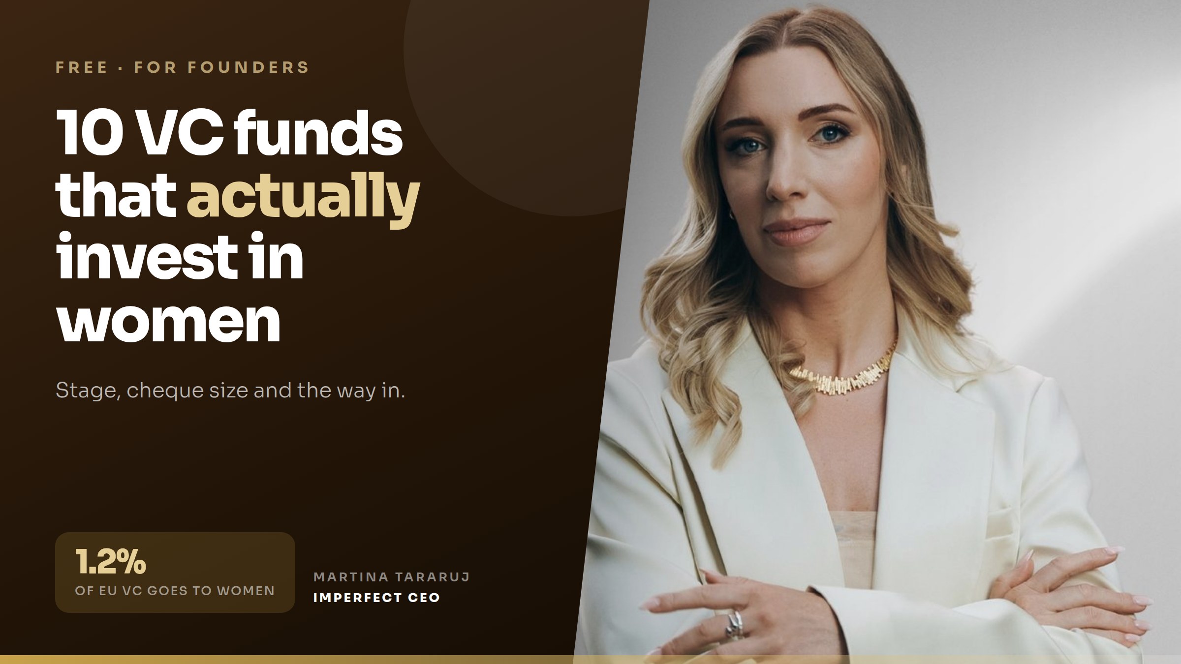 10 VC funds that actually invest in women